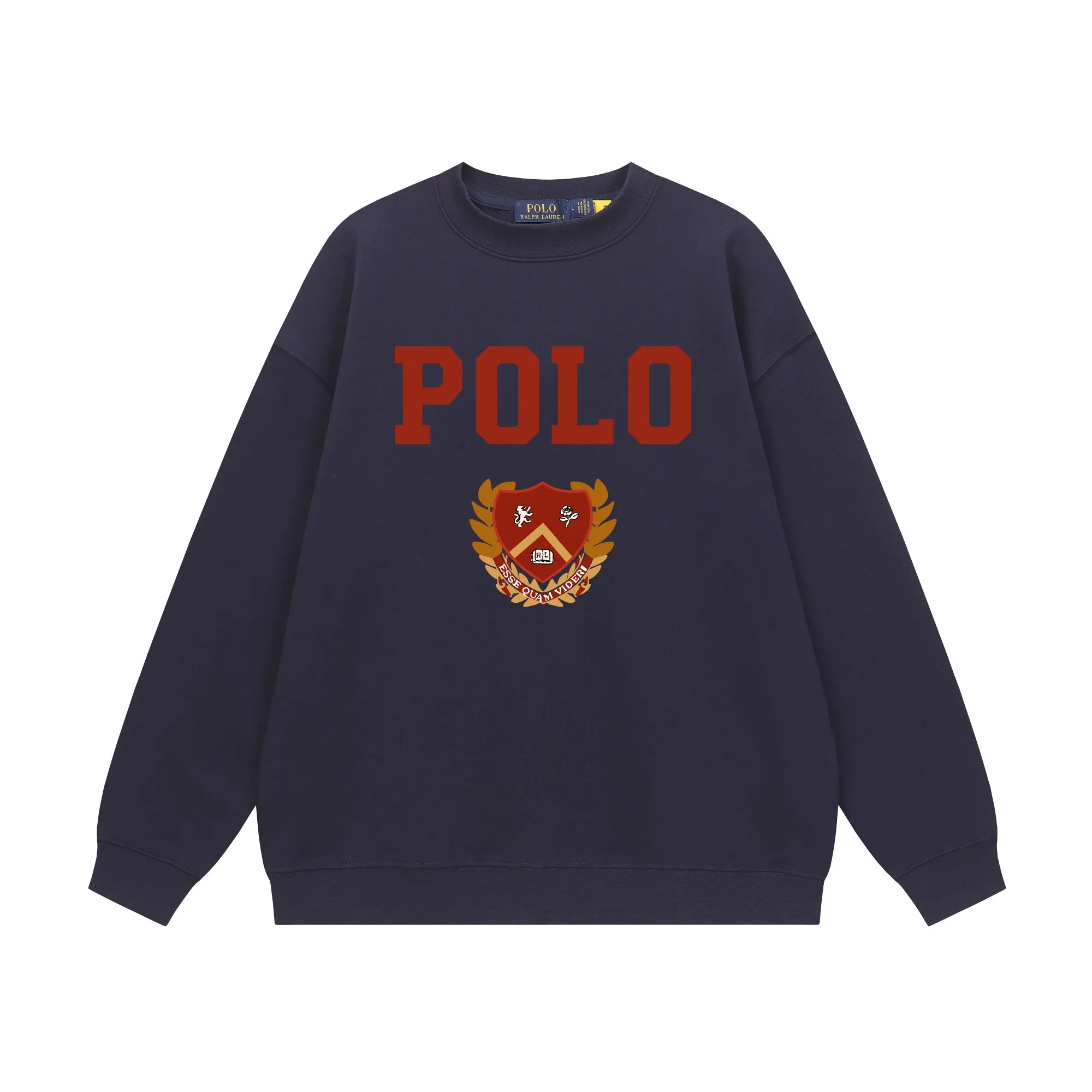 P200 Long-term stock] RalphLauren/Ralph Lauren 2025 autumn and winter new bear letter print 420g heavy large terry sweatshirt Ralph Lauren's age-reducing item, the coat fabric is made of 85% cotton ➕15% polyester, which not only retains the softness, comfort and breathability of cotton, but also adds the wear resistance and wrinkle resistance of polyester fiber, making the clothes more durable and easy to care for. Even in slightly cooler weather, you won't feel stuffy when wearing it. This kind of fabric has a natural crisp feel and is not easy to pill or deform. The bear on the chest is printed with English letters. It is full of color, full of three-dimensionality, and lifelike, adding a bit of liveliness and interest to the whole sweatshirt. There is no pressure to dress, regardless of age or gender. Complete accessories! Color: black, white, navy blue, light floral gray Size: M-L-XL-XXL